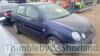 VOLKSWAGEN POLO TWIST - OY05 NHO Date of registration: 15.03.2005 1390cc, manual, petrol, blue Odometer reading at last MOT: 141111 miles MOT expiry date: 22.04.2022 No key, V5 available - 4