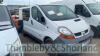 RENAULT TRAFIC SL29 DCI 100 SWB, LX05TZS Date of registration: 20/03/2005 1870cc, Diesel, Manual, White Odometer reading at last MOT: 136,613miles MOT expiry date: 20/03/2005 No key, V5 available - 4