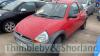 FORD KA, RF05HHT Date of Registration: 28/07/2005 1297cc, Petrol, Manual, Red Odometer reading at last MOT: 66,438 miles MOT expiry date: 19/01/2022 No key, V5 available