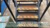 Steel 4 tread stair case - 2