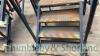 Steel 4 tread stair case - 2