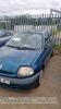 RENAULT CLIO GRANDE RN - X409 JCT Date of registration: 29.09.2000 1149cc, petrol, manual, blue Odometer reading at last MOT: 84,400 miles MOT expiry date: 14.02.2021 No key, V5 available Category D insurance loss 02.11.2013 - 3