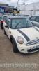 MINI ONE - EJ60 XXZ Date of registration: 30.12.2010 1598cc, petrol, manual, white Odometer reading at last MOT: 116,620 miles MOT expiry date: 23.09.2020 No key, V5 available - 2