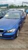 BMW 318I SE - VK07 NYV Date of registration: 08.03.2007 1995cc, petrol, manual, blue Odometer reading at last MOT: 159,427 miles MOT expiry date: 15.11.2022 No key, V5 available - 3