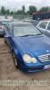 MERCEDES C230 KOMPRESSOR SE A - LN03 EYG Date of registration: 09.07.2003 1796cc, petrol, auto, blue Odometer reading at last MOT: 168,198 miles MOT expiry date: 19.02.2022 No key, V5 available - 2