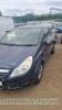 VAUXHALL CORSA BREEZE - PJ58 EBV Date of registration: 27.01.2009 998cc, Manual, Petrol, Blue Odometer reading at last MOT: 105348 miles MOT expiry date: 27.03.2023 No key, V5 available - 3