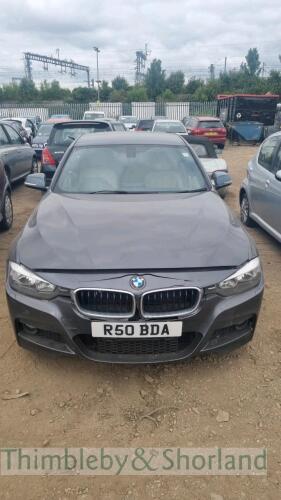 BMW 318D M SPORT AUTO - R50 BDA Date of registration: 24.05.2013 1995cc, diesel, auto, grey Odometer reading at last MOT: 148,073 miles MOT expiry date: 25.05.2022 No key, V5 available