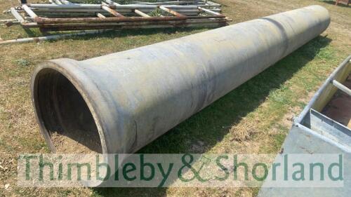 Steel culvert pipe