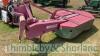 JF CM170 drum mower