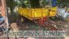 Single axle tipping trailer