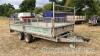 Ifor Williams LM1466 twin axle trailer