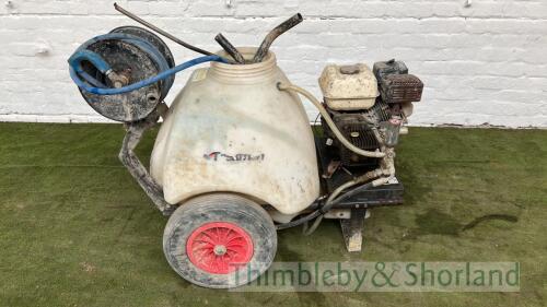 Taskman petrol pressure washer bowser