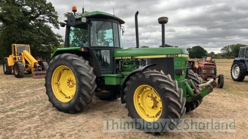 John Deere 3350, (1989) 11032hrs, 30k, front linkage, new front tyres