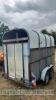 Bateson 10ft livestock trailer 40HB with spares wheel, loading gates, breast bar and rail partition. Hardwood floor - 4