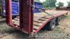 Twin axle low loader trailer - 7