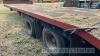 Twin axle low loader trailer - 8