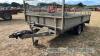 Ifor Williams LM1466 twin axle trailer - 5