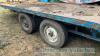 Twin axle beaver tail trailer - 4