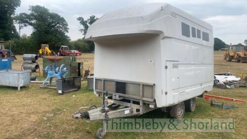 Ifor Williams LM105G twin axle box trailer