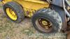 New Holland LS160 skidsteer with bucket, bale spike, spare wheel - 5