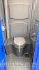 New and unused single cubicle chemical toilet with fresh water flush, valve for self discharging, wash basin, soap dispenser (2022) - 2