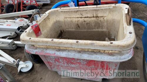 2x mortar tubs