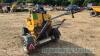 Terex Benford pedestrian roller on trailer - 4