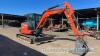 Kubota KX057-4 excavator (2011) Full set of 5 buckets, blade, piped, steel tracks 545 hrs from new