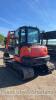 Kubota KX057-4 excavator (2011) Full set of 5 buckets, blade, piped, steel tracks 545 hrs from new - 3