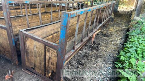 15ft feed barrier trough