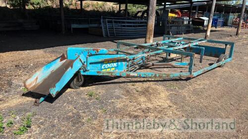 Cook flat 8 bale sledge