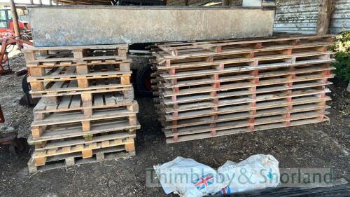 Assorted pallets