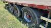 Montecron 45ft tri axle flat bed trailer with dolly - 3