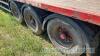 Montecron 45ft tri axle flat bed trailer with dolly - 6