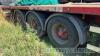 Montecron 45ft tri axle flat bed trailer - 3