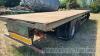 Twin axle 42ft trailer with dolly - 5