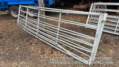 1 no 15ft, 1 x 16ft gates