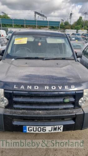 LAND ROVER DISCOVERY 3 TDV6 - GU06 JWK.