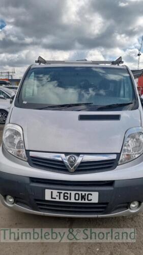 VAUXHALL VIVARO 2700 SPORTIVE CDTI - LT61 OWC.