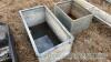 3ft and 2ft water troughs