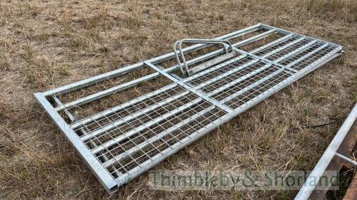 Pair of 10ft mesh gates