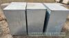 3 galvanised corn bins