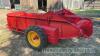 Massey Harris Ferguson 712 manure spreader - 11