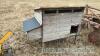 Little Acres chicken house with nest box