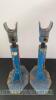 2no cable reel stands