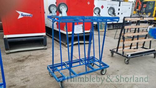 2 sheet material trollies