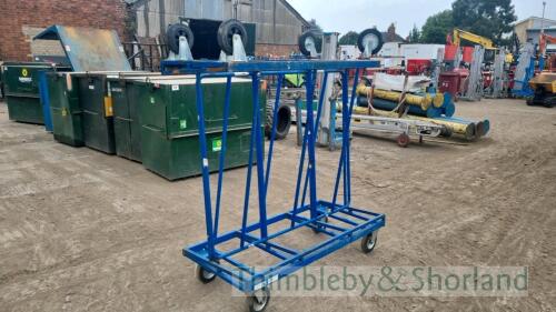 2 sheet material trollies