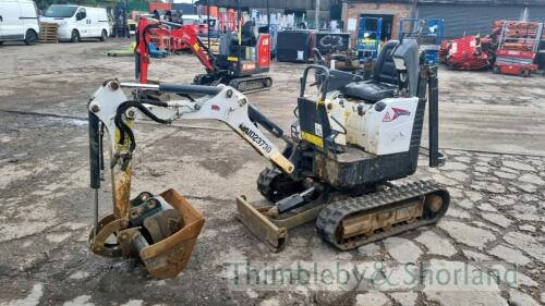 Bobcat E10 micro digger (2014) MA1023730