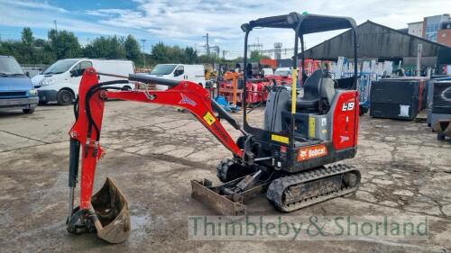 Bobcat E19 mini digger (2015) MA1054622