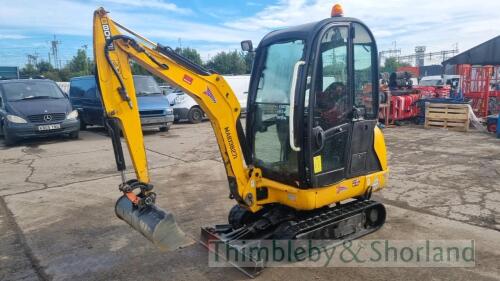 JCB 801.8CTS mini digger (2014) MA1038271